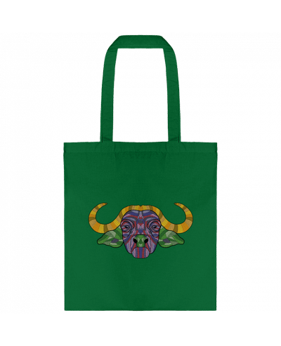 Tote-bag Buffle coloré par Molren