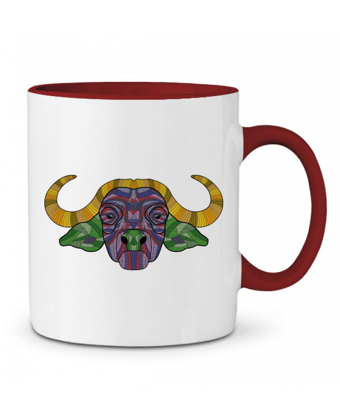 Mug bicolore Buffle coloré Molren