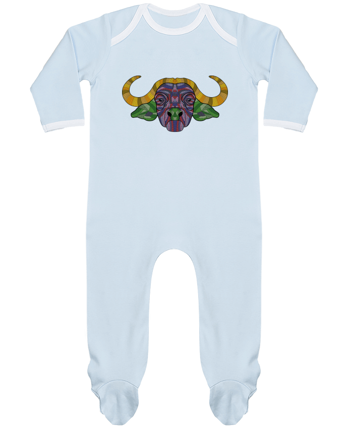 Body Pyjama Bébé Buffle coloré par Molren
