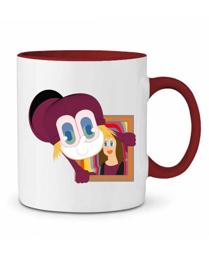 Mug bicolore SMILE THIEF Santiaguen