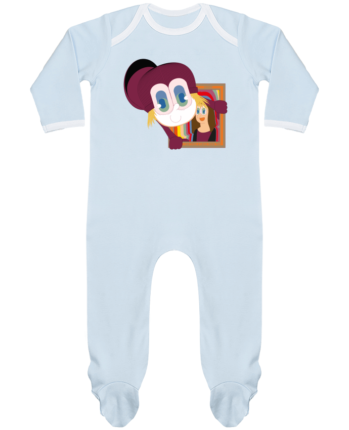 Body Pyjama Bébé SMILE THIEF par Santiaguen