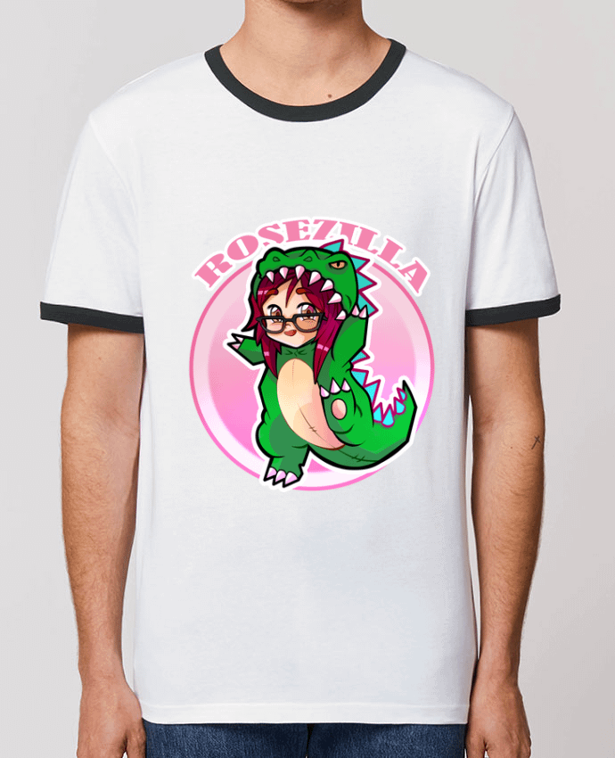 T-shirt Logo Rosezilla par Rosezilla