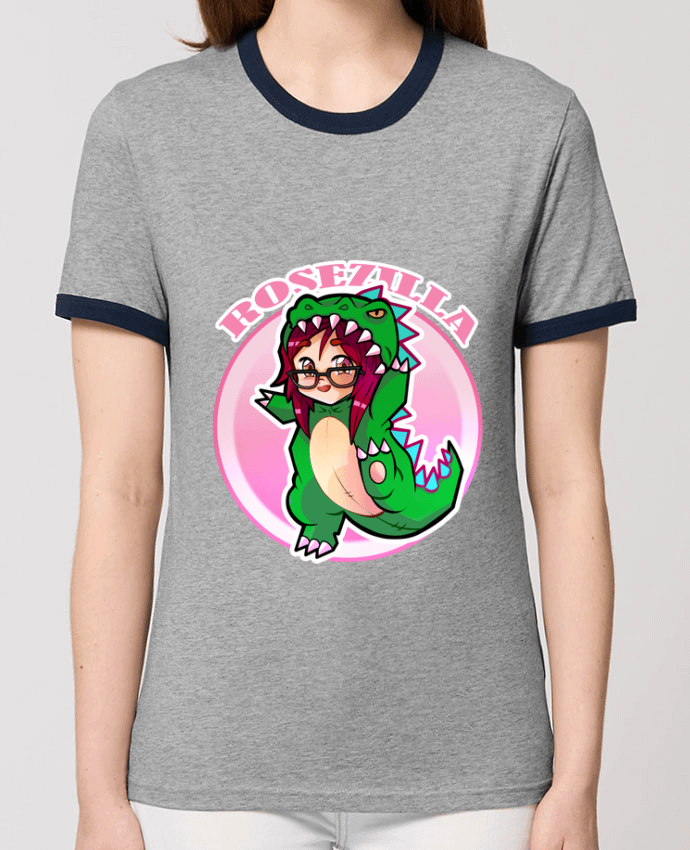 T-shirt Logo Rosezilla par Rosezilla