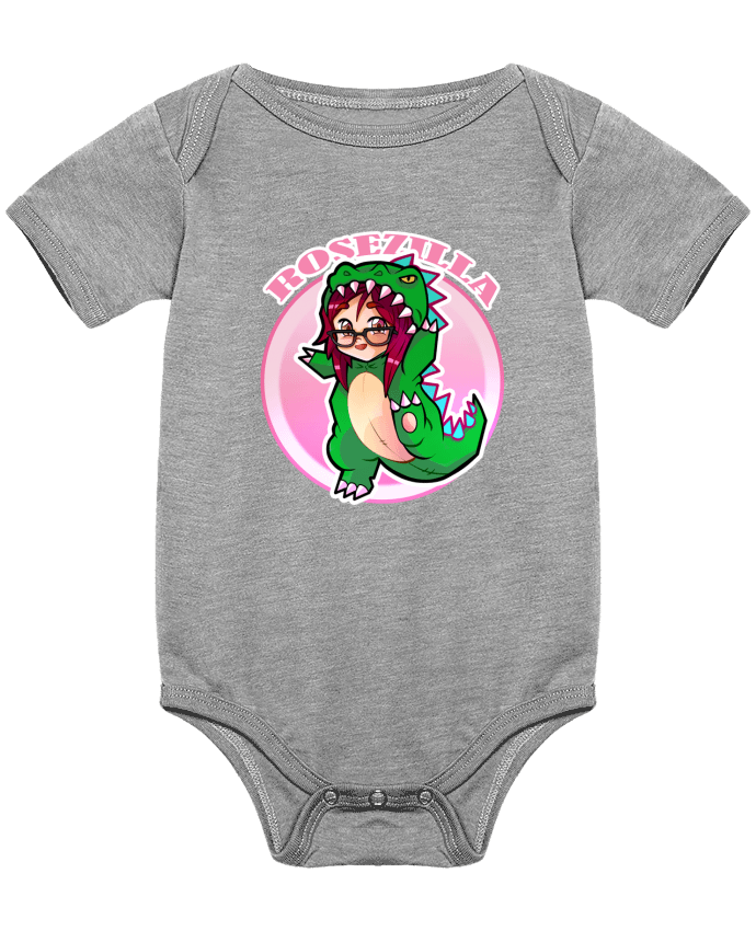 Body bébé Logo Rosezilla par Rosezilla