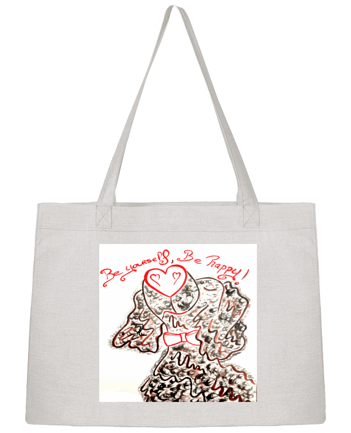 Sac Shopping Popdog Art Teckel : fier et adorable  ! par Doudoueditions