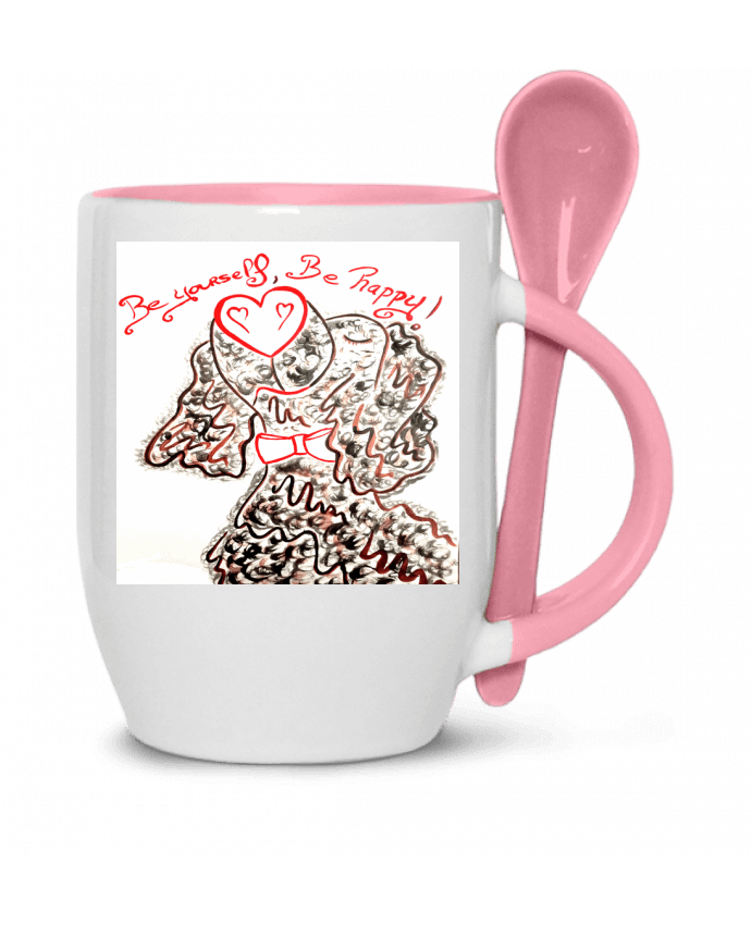  Tasse cuillère Popdog Art Teckel : fier et adorable  ! par Doudoueditions