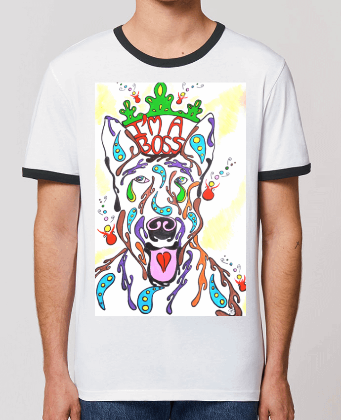 T-shirt Popdog American Stadffordshire terrier par Doudoueditions