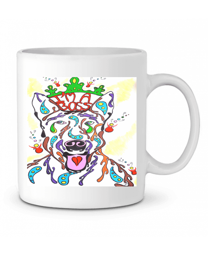 Mug  Popdog American Stadffordshire terrier par Doudoueditions