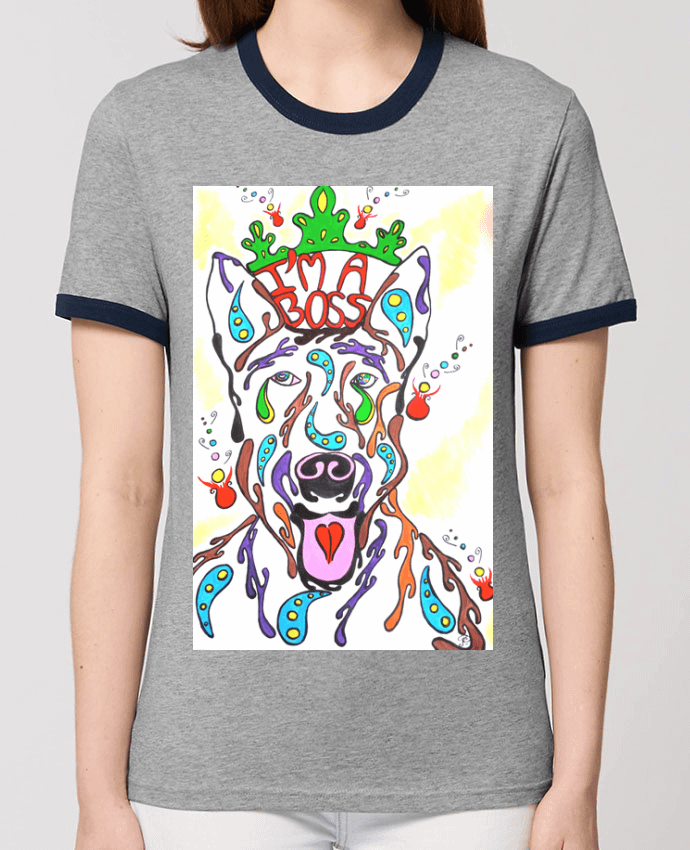 T-shirt Popdog American Stadffordshire terrier par Doudoueditions