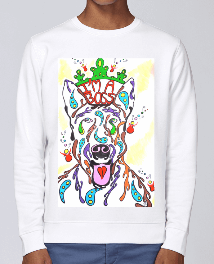 Sweatshirt Popdog American Stadffordshire terrier par Doudoueditions