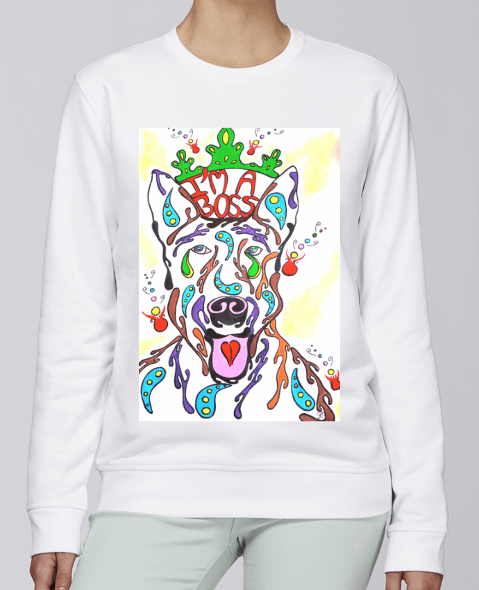 Sweatshirt Popdog American Stadffordshire terrier par Doudoueditions