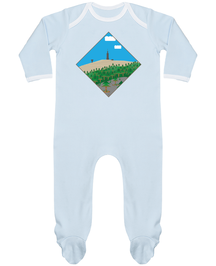 Body Pyjama Bébé Mont Ventoux par Lours/2pattes