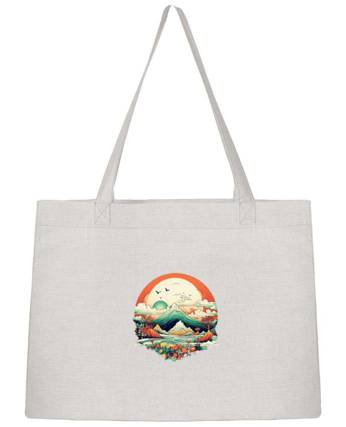 Sac Shopping Exotic Summer Vibes par TheWolfofArt