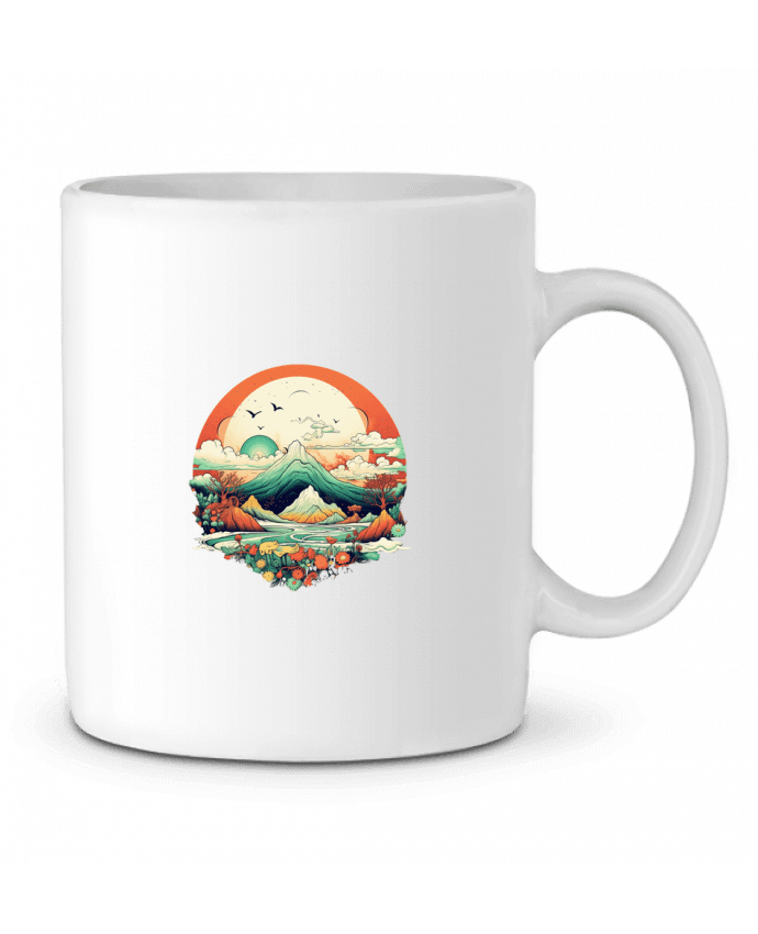 Mug  Exotic Summer Vibes par TheWolfofArt