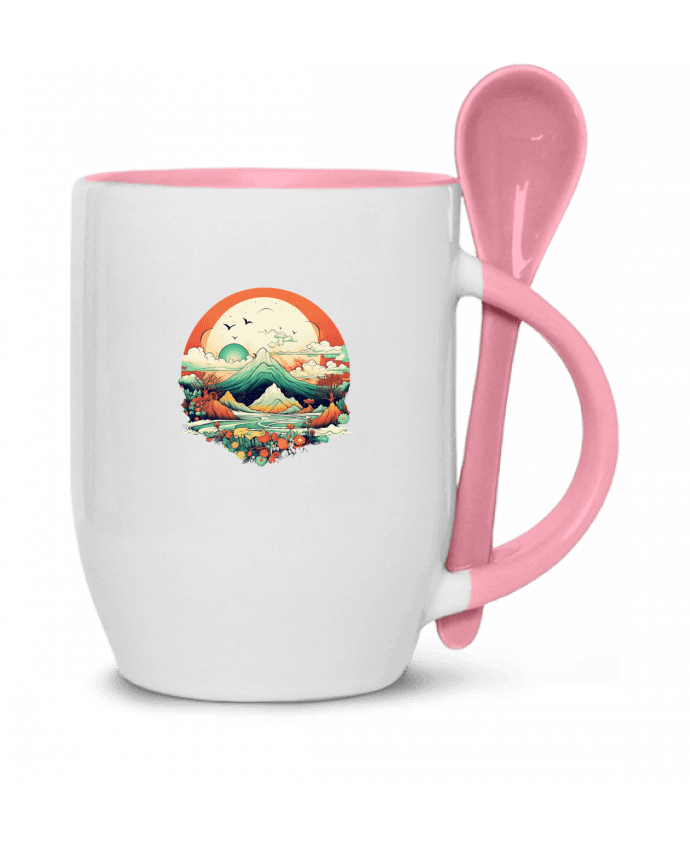  Tasse cuillère Exotic Summer Vibes par TheWolfofArt