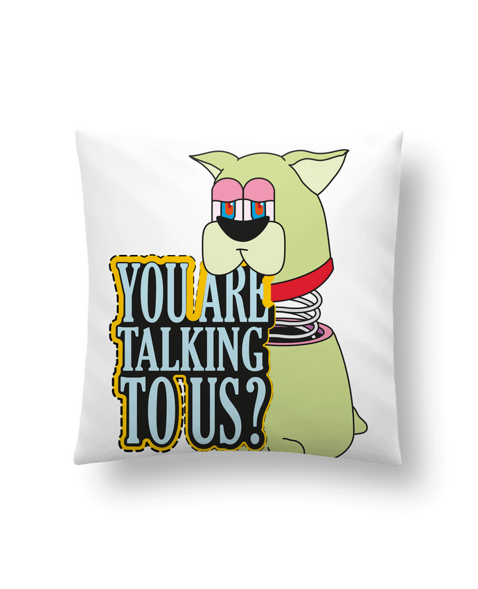 Coussin TALKING par Santiaguen