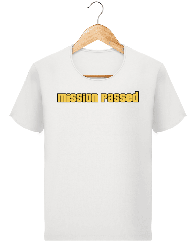  T-shirt Homme vintage Mission Passed par WearTheFuck