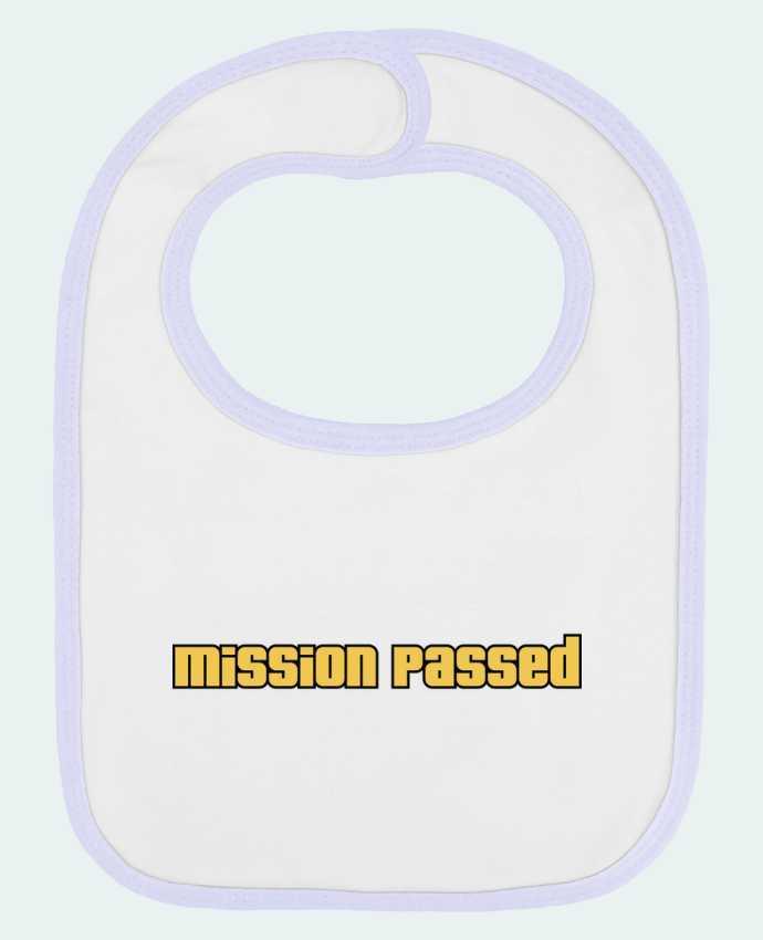 Bavoir bébé uni Mission Passed par WearTheFuck