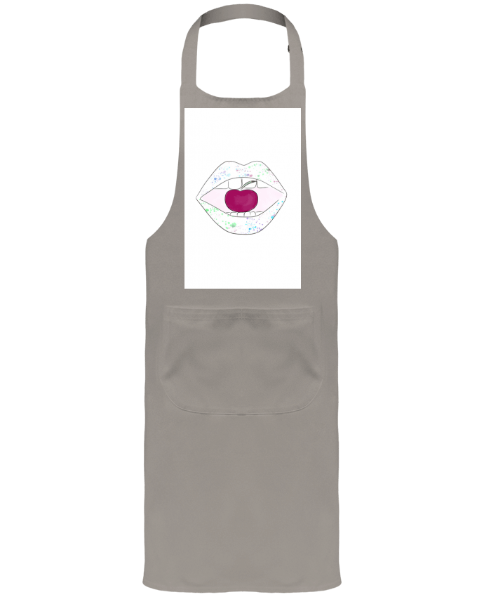 Tablier avec poches BOUCHE GOURMANDE par Betanie