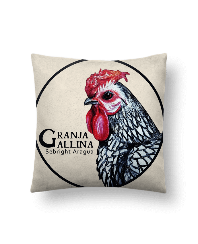Coussin suédine Avícola par Ilbrain
