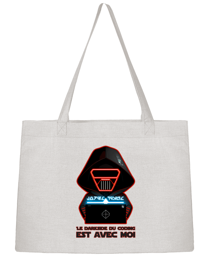 Sac Shopping Le DarkSide du coding est avec moi. par ALXCOOZ1