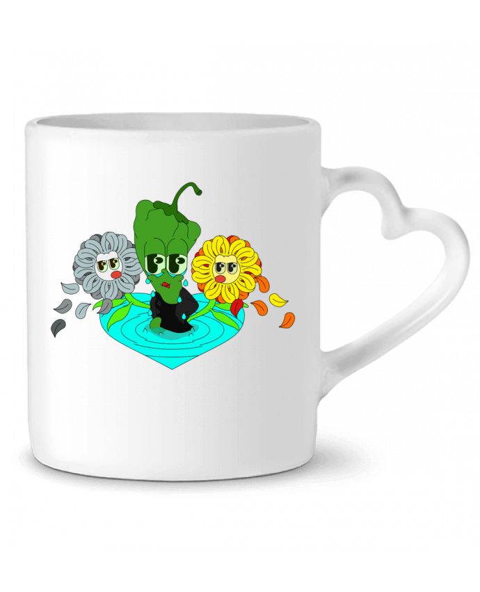 Mug coeur TEAR par Santiaguen