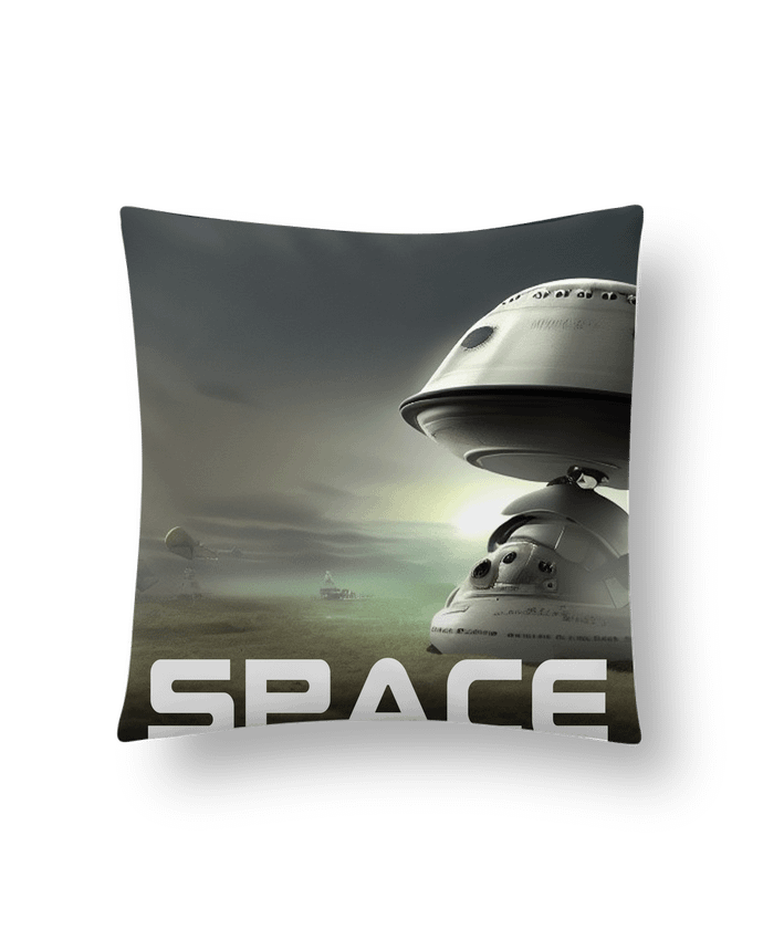 Coussin STATION MARS par Goryl graph