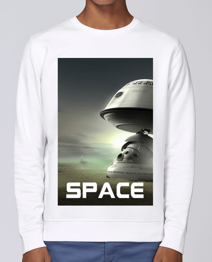 Sweatshirt STATION MARS par Goryl graph