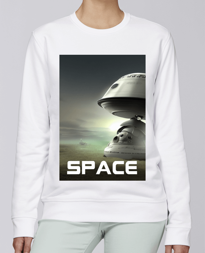 Sweatshirt STATION MARS par Goryl graph