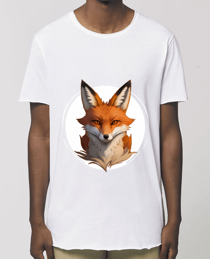 Tee-shirt Homme Le Renard Par  ALXCOOZ1 DESIGN