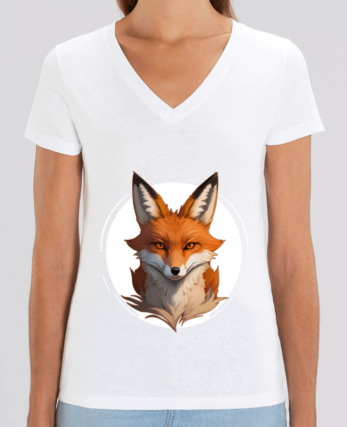 Tee-shirt femme Le Renard Par  ALXCOOZ1 DESIGN