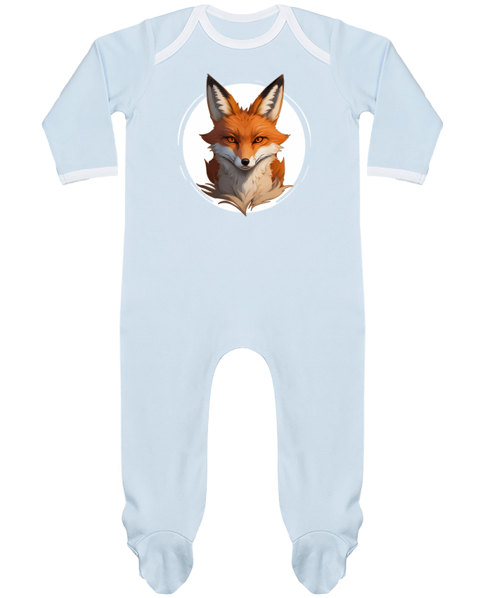 Body Pyjama Bébé Le Renard par ALXCOOZ1 DESIGN