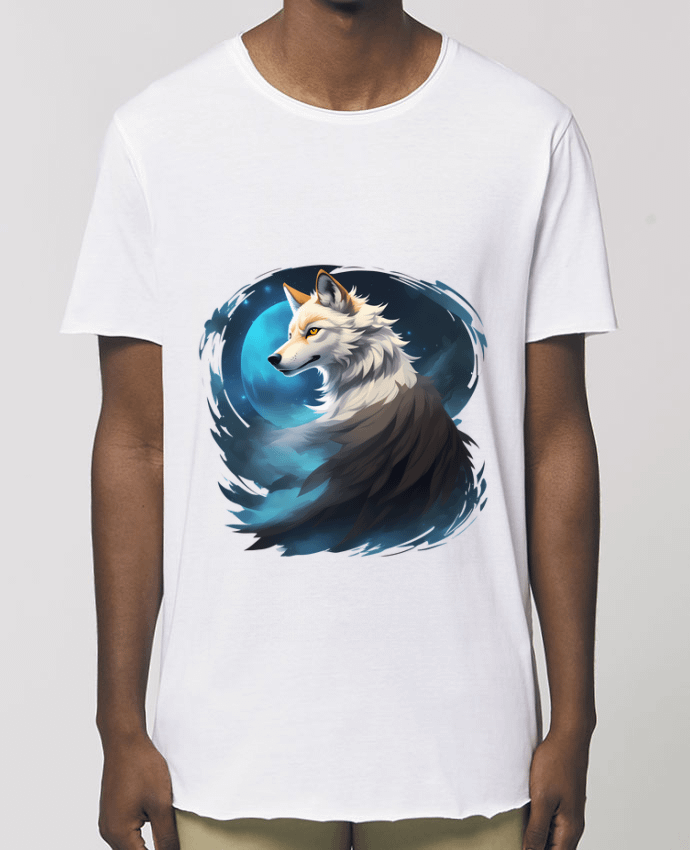 Tee-shirt Homme La Lueur du Loup : Entre Ténèbres et Mystère Par  ALXCOOZ1 DESIGN