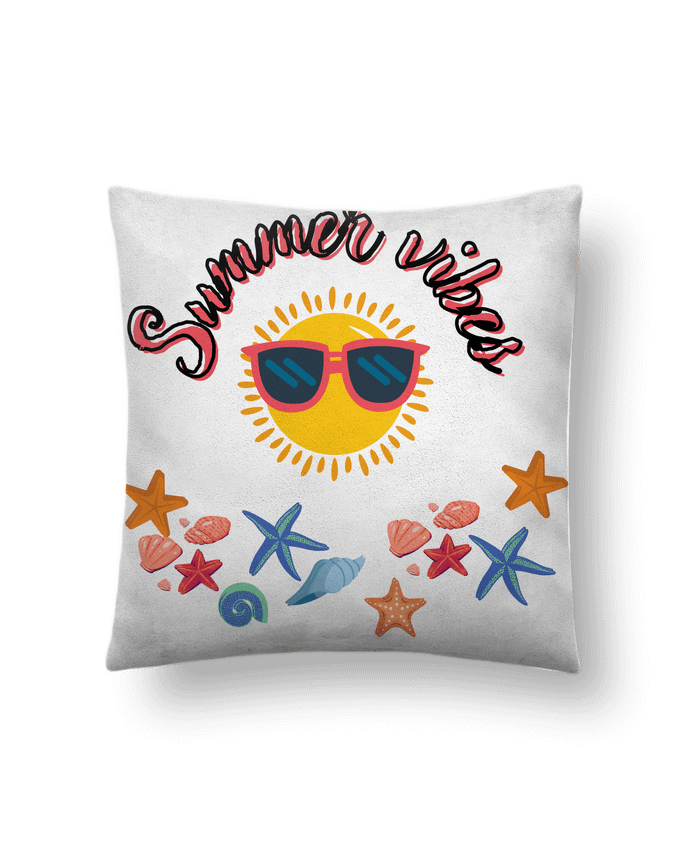 Coussin suédine summer vibes par randomLis