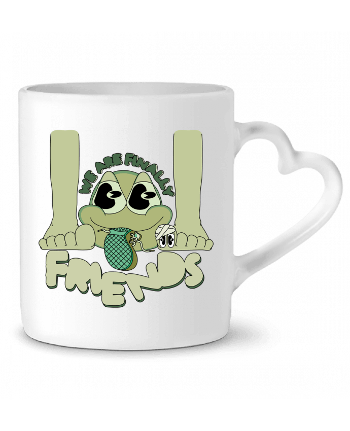Mug coeur FRIENDS par Santiaguen