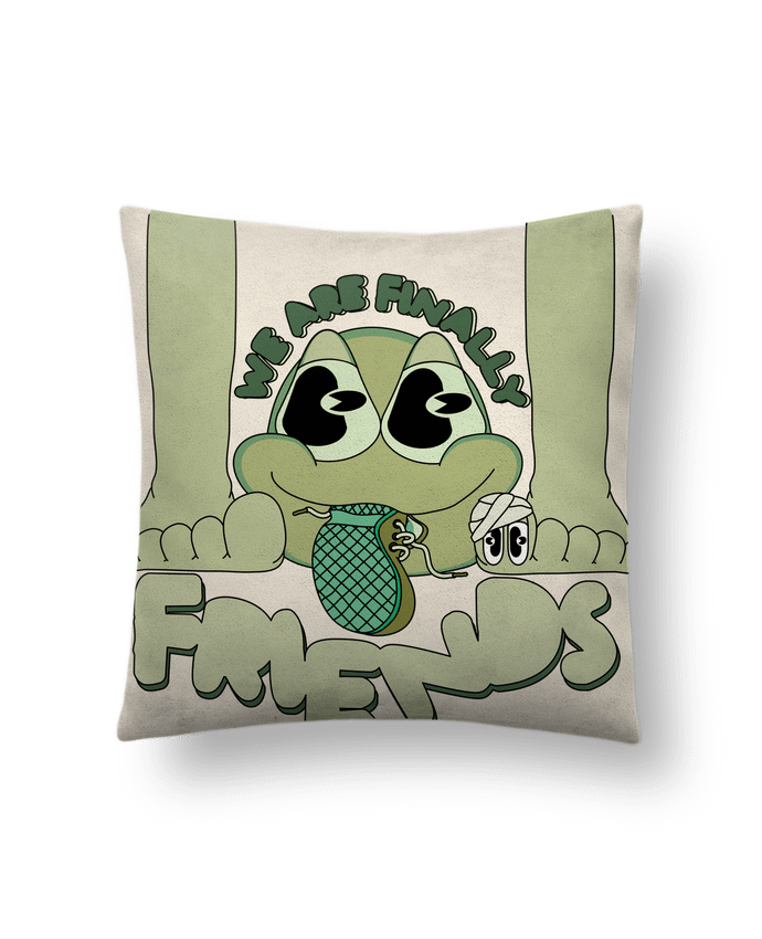 Coussin suédine FRIENDS par Santiaguen