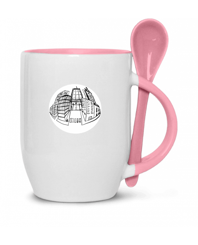 Tasse cuillère Ville perspective par Enbata
