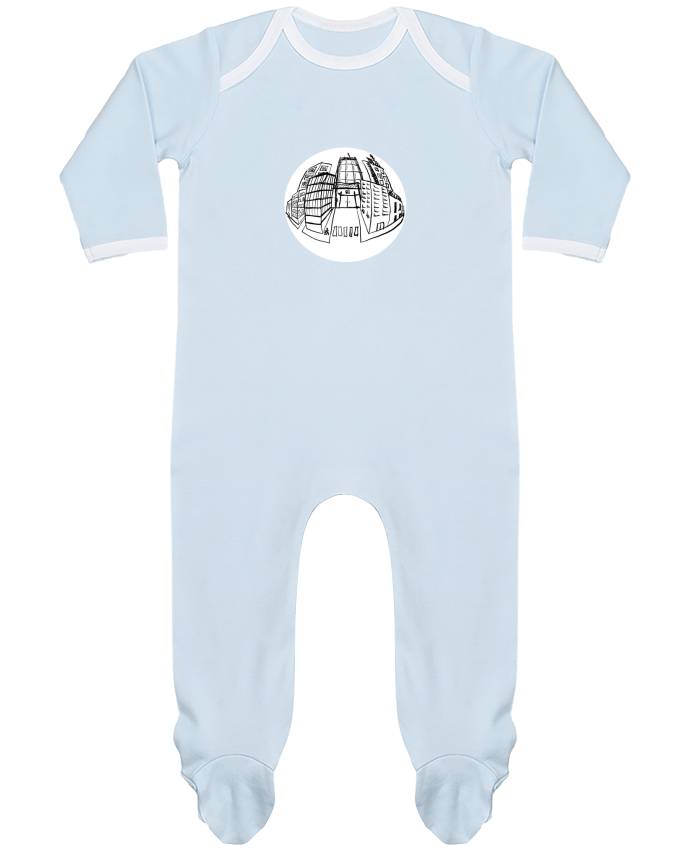 Body Pyjama Bébé Ville perspective par Enbata