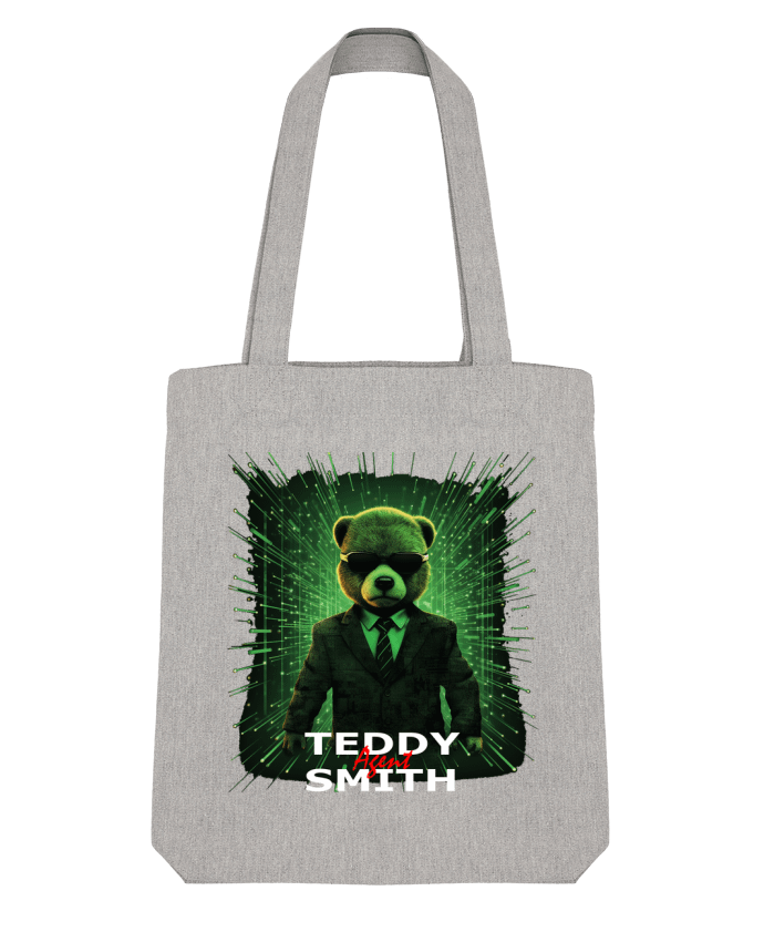 Tote Bag Stanley Stella Teddy Agent Smith par rabeille 