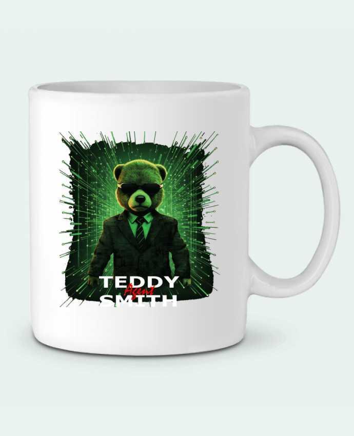 Mug  Teddy Agent Smith par rabeille