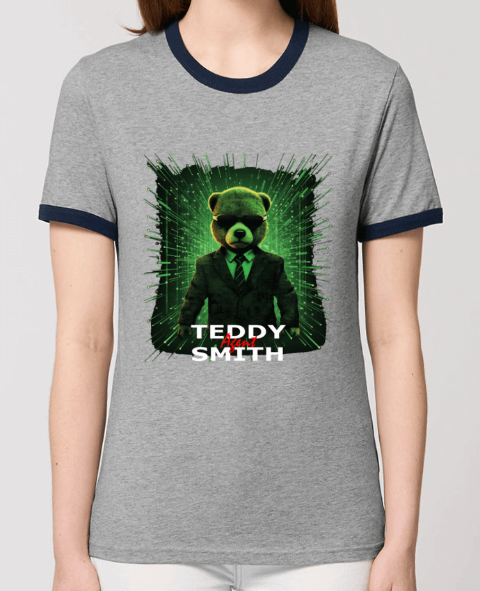 T-shirt Teddy Agent Smith par rabeille