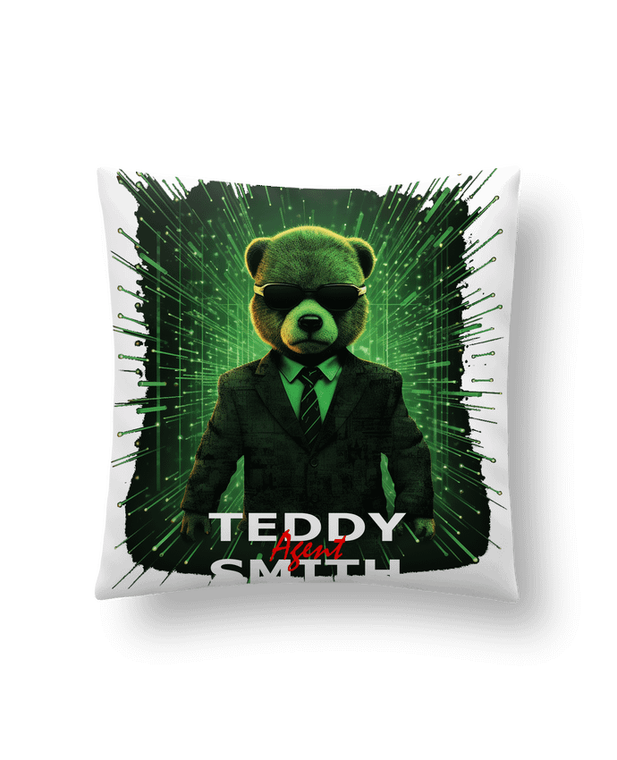 Coussin Teddy Agent Smith par rabeille