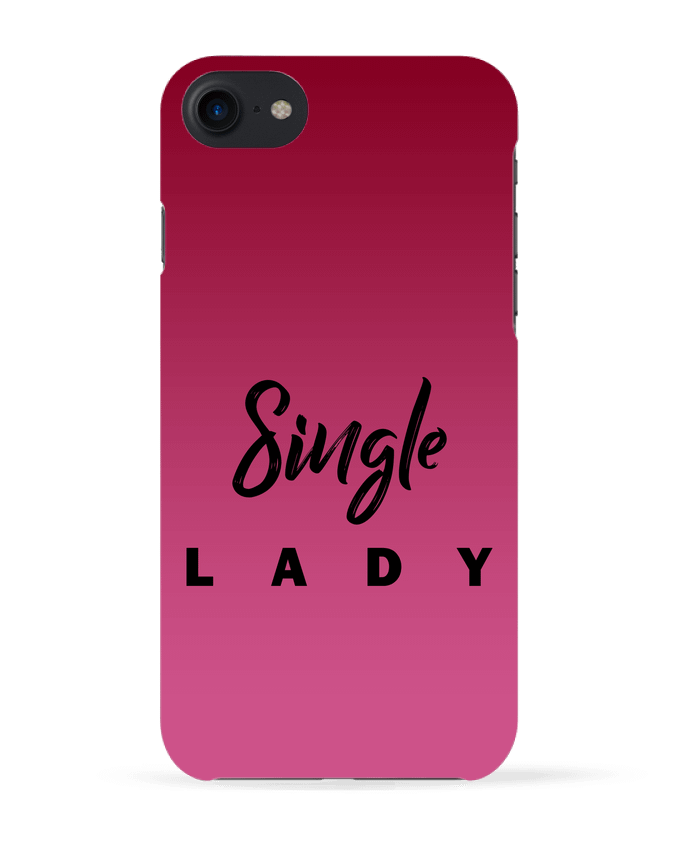 COQUE 3D Iphone 7 Single lady de tunetoo