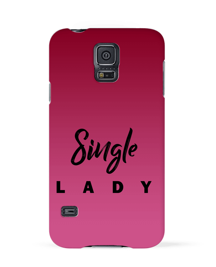 Case 3D Samsung Galaxy S5 Single lady by tunetoo