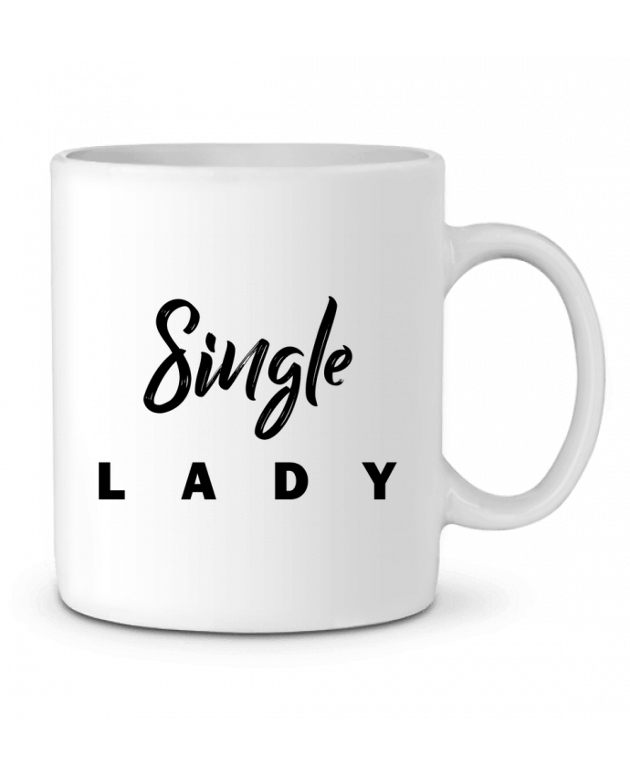 Ceramic Mug Single lady by tunetoo