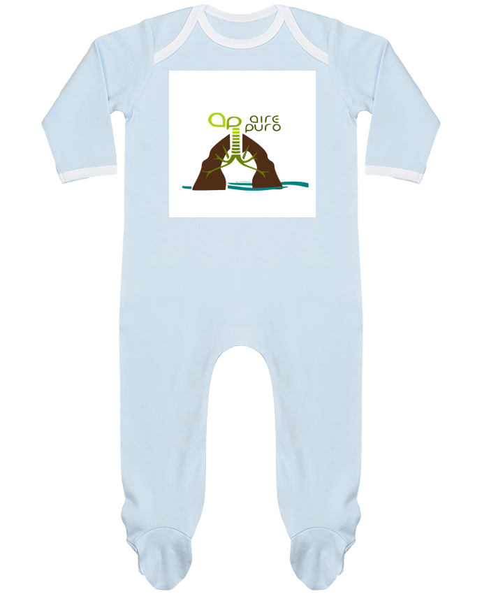 Body Pyjama Bébé AirePuro AsCatedrais par AirePuroAsCatedrais