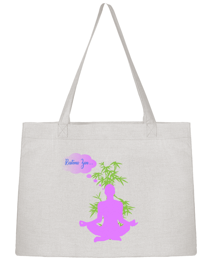 Sac Shopping Restons Zen par LeBazardAlice