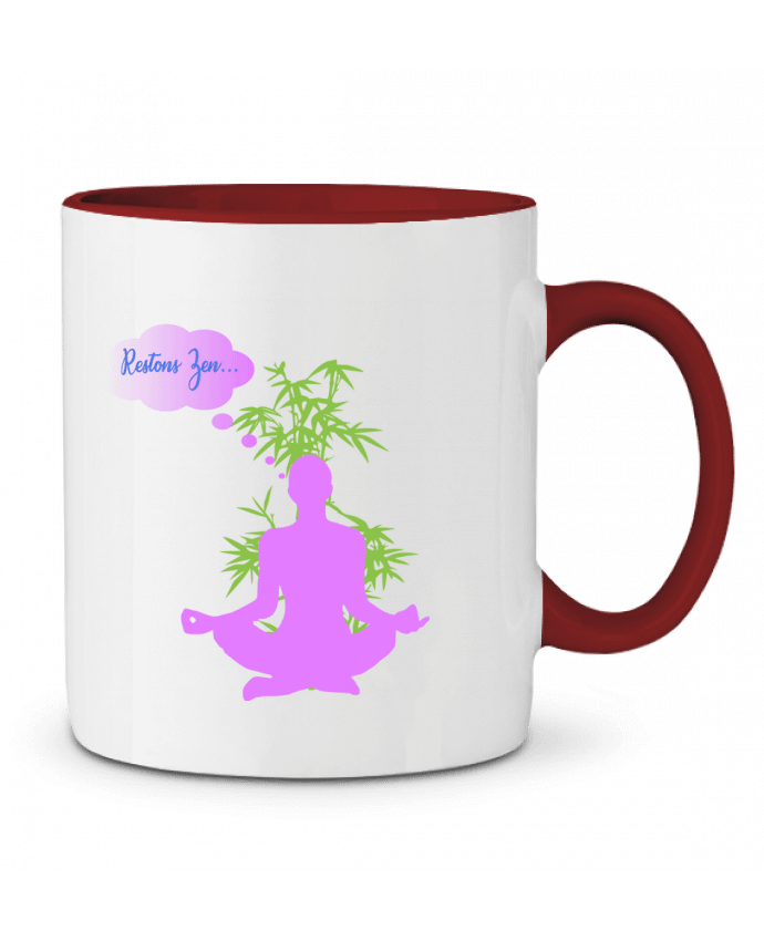 Mug bicolore Restons Zen LeBazardAlice