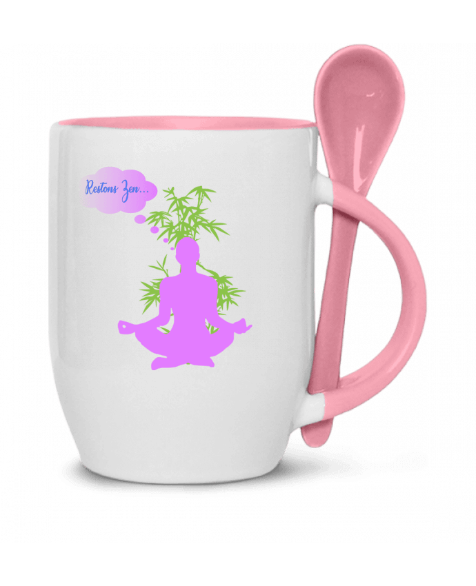  Tasse cuillère Restons Zen par LeBazardAlice