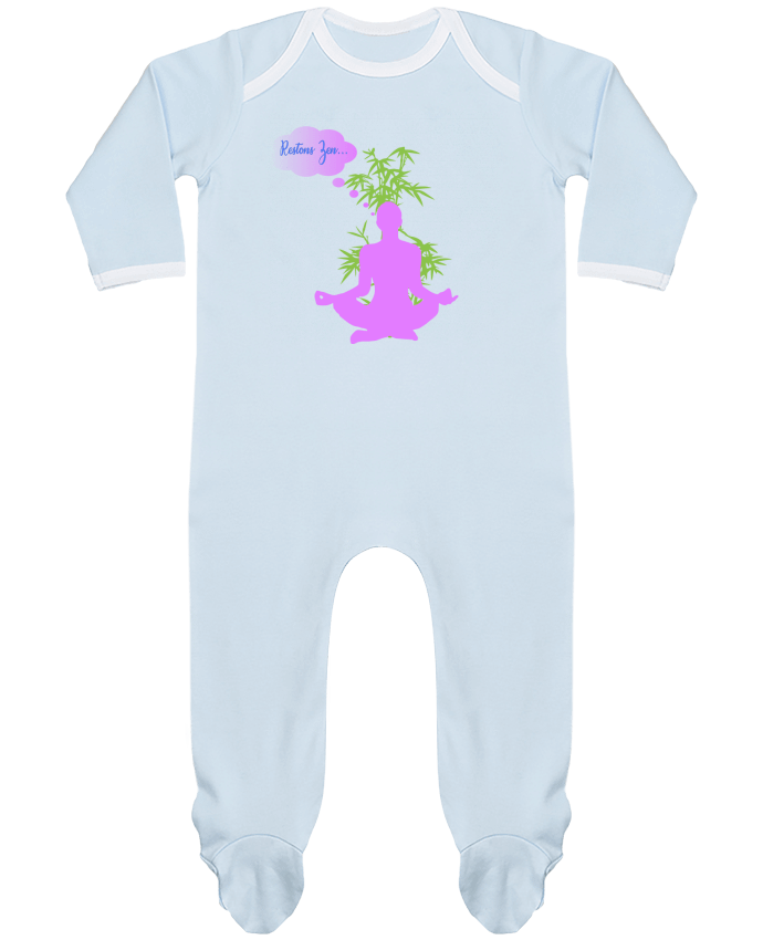 Body Pyjama Bébé Restons Zen par LeBazardAlice